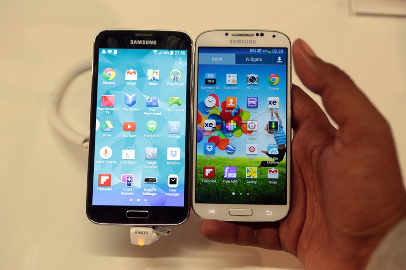 Galaxy S5 comparatif