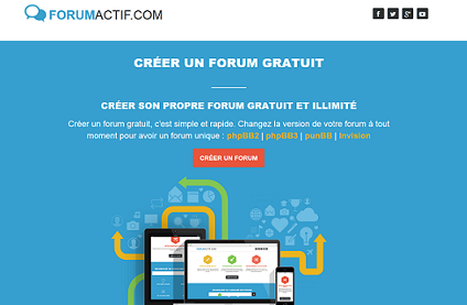 créer un forum avec Forumactif.com